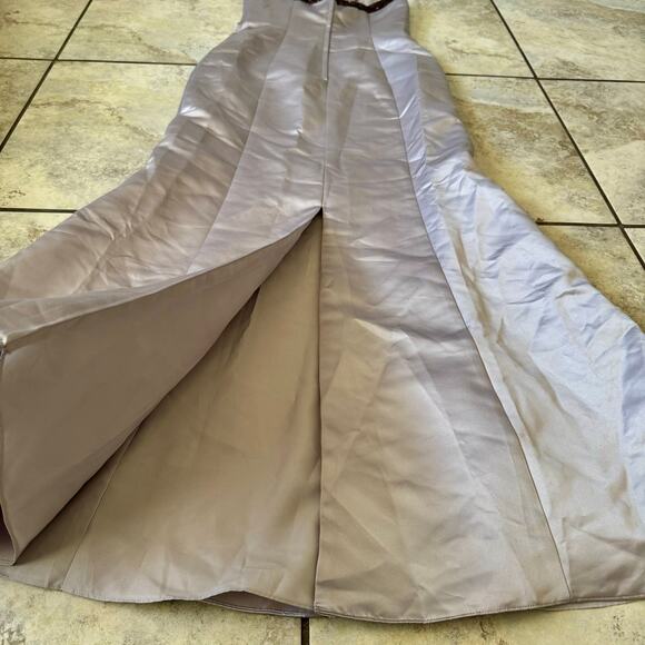 Bari Jay size 6 Lavender Sequin Beaded Mermaid Dress NWT Special Occasion - Picture 15 of 16